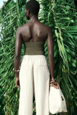 Linen-blend Pants